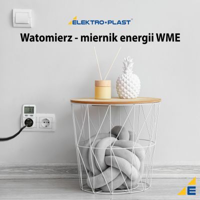 Watomierz miernik energii  WME szary (85.1)